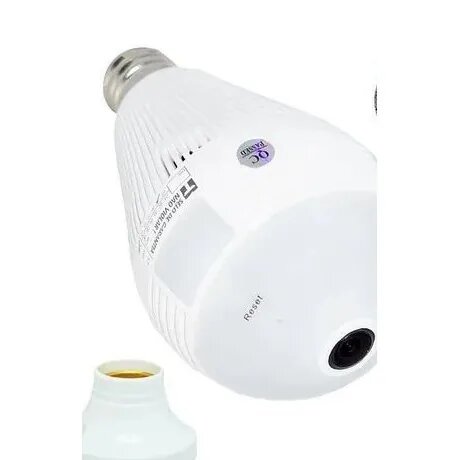 Câmera comum tipo lâmpada